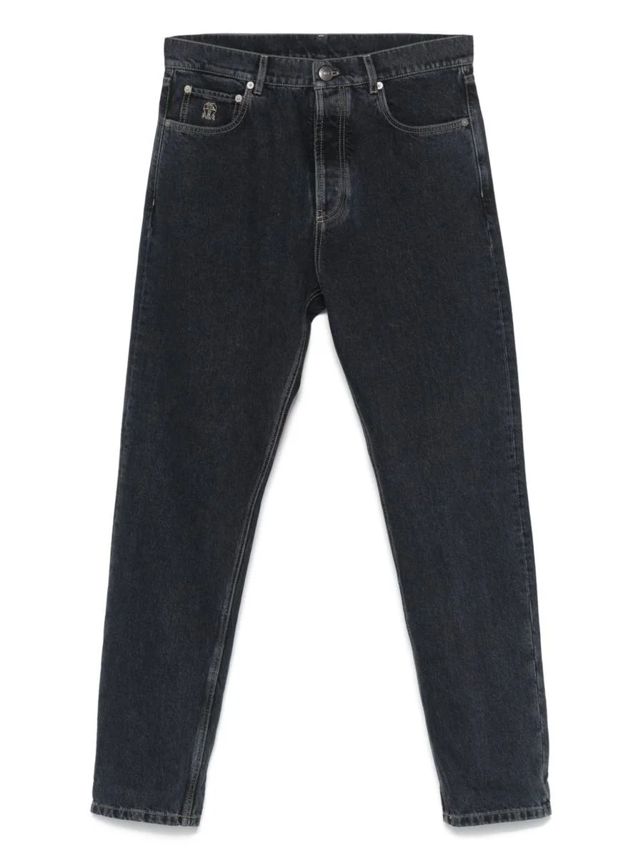 Brunello Cucinelli Denim Cotton Jeans - 1