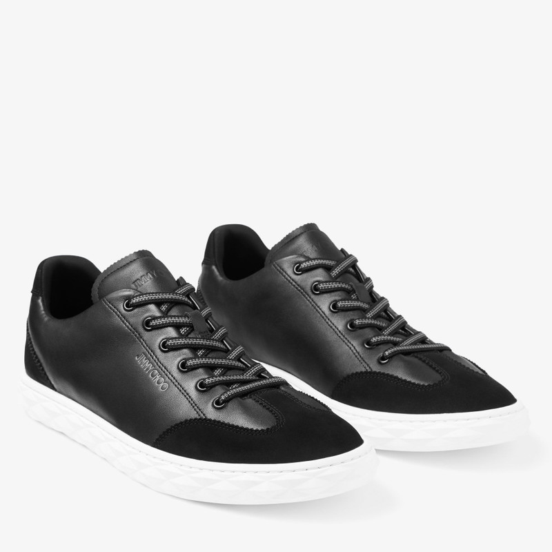 Diamond Light Flex/M
Black Leather Trainers 2