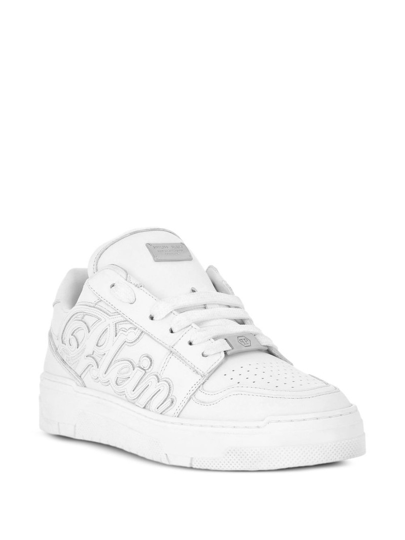 PHILIPP PLEIN logo-detail low-top sneakers outlook