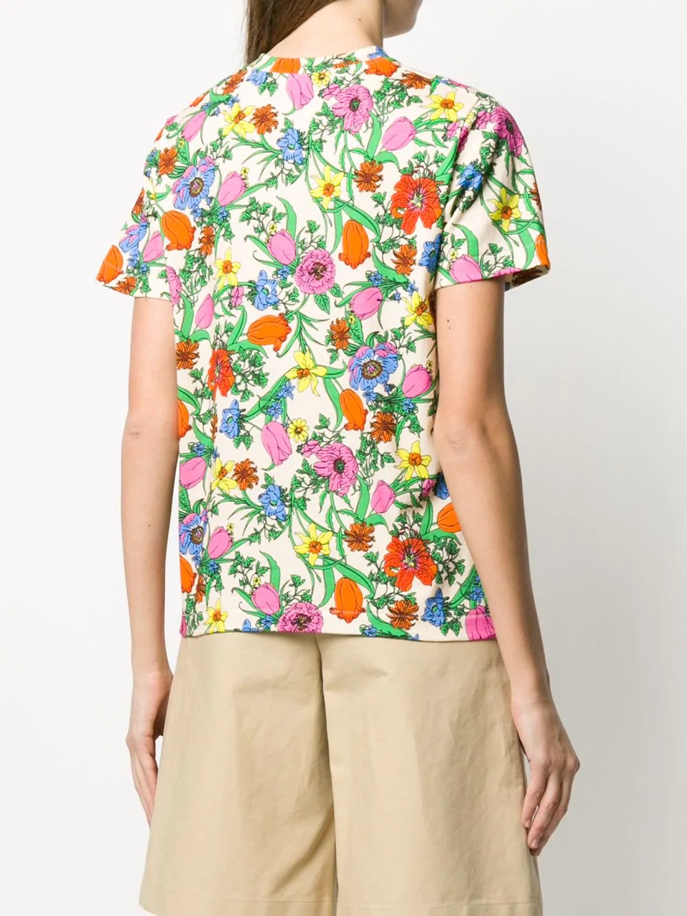 Pop Flora short-sleeved T-shirt - 4