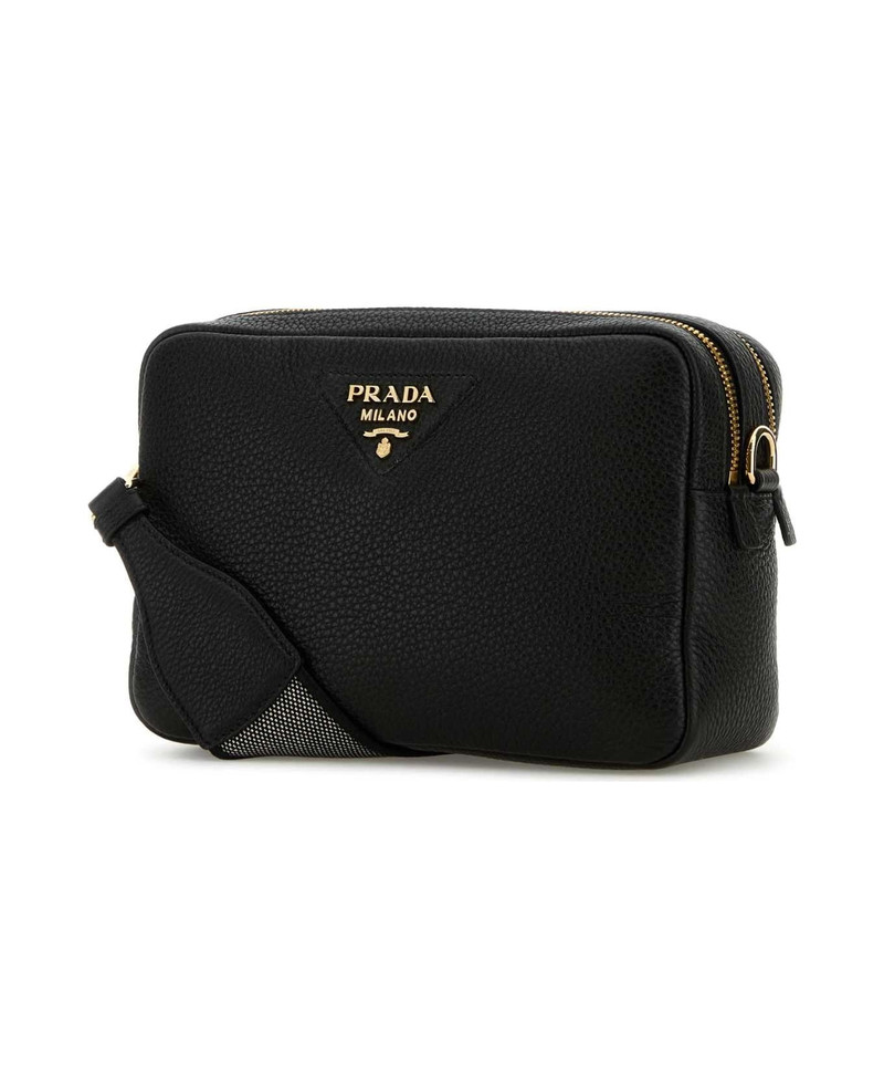 Prada Black Leather Crossbody Bag outlook