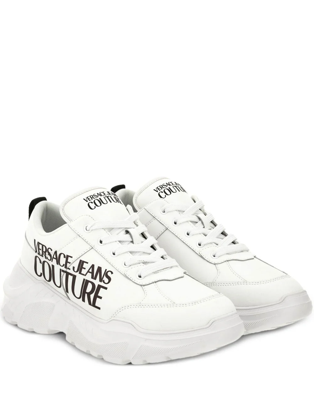 logo-print chunky sneakers - 1