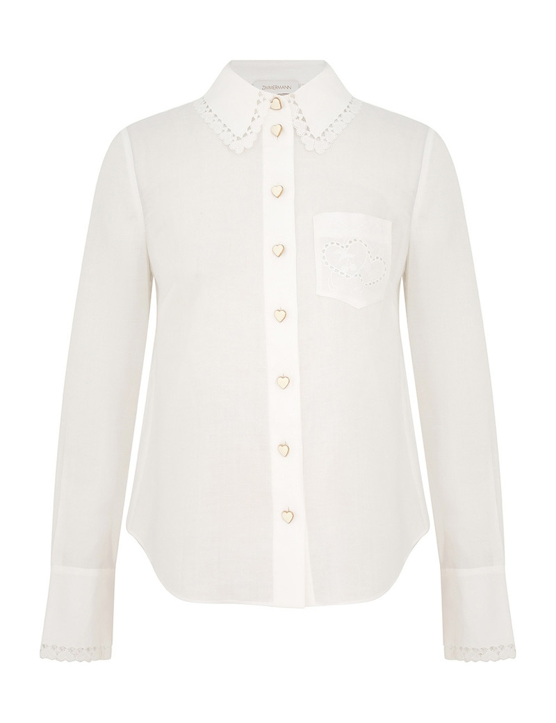 CRUSH RAMIE EMBROIDERED SHIRT 1