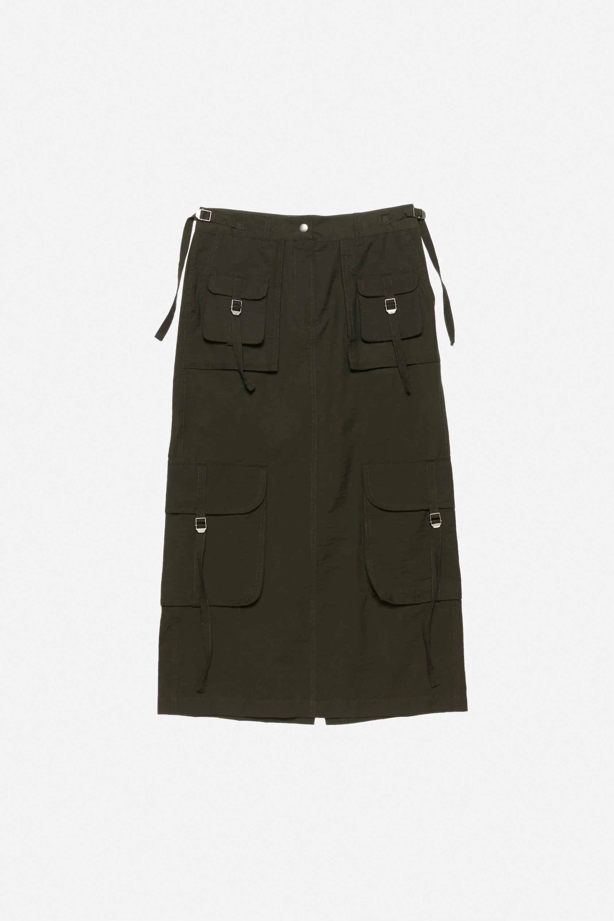 Cargo skirt - Dark grey - 1