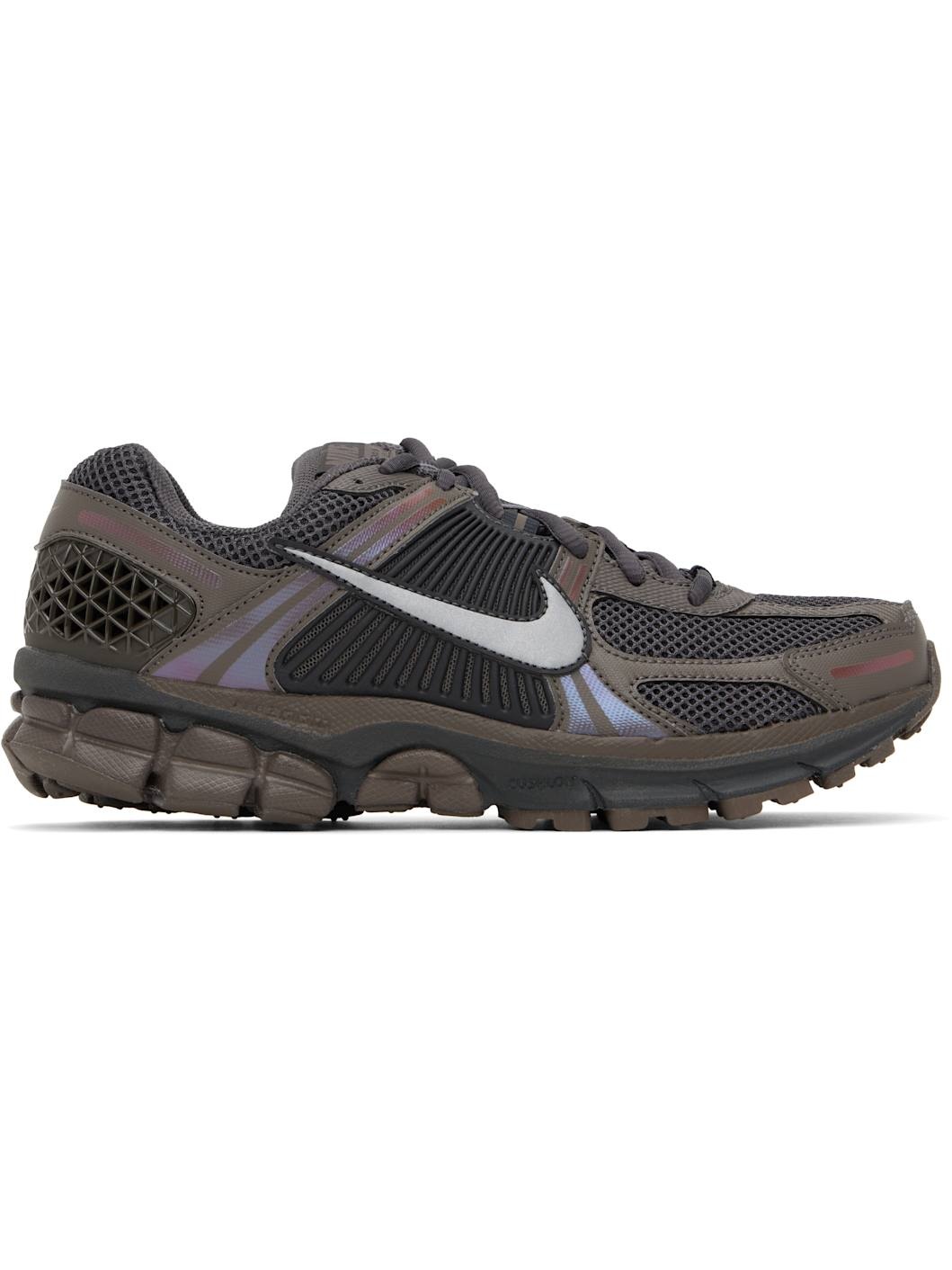 Brown & Gray Zoom Vomero 5 Sneakers - 1