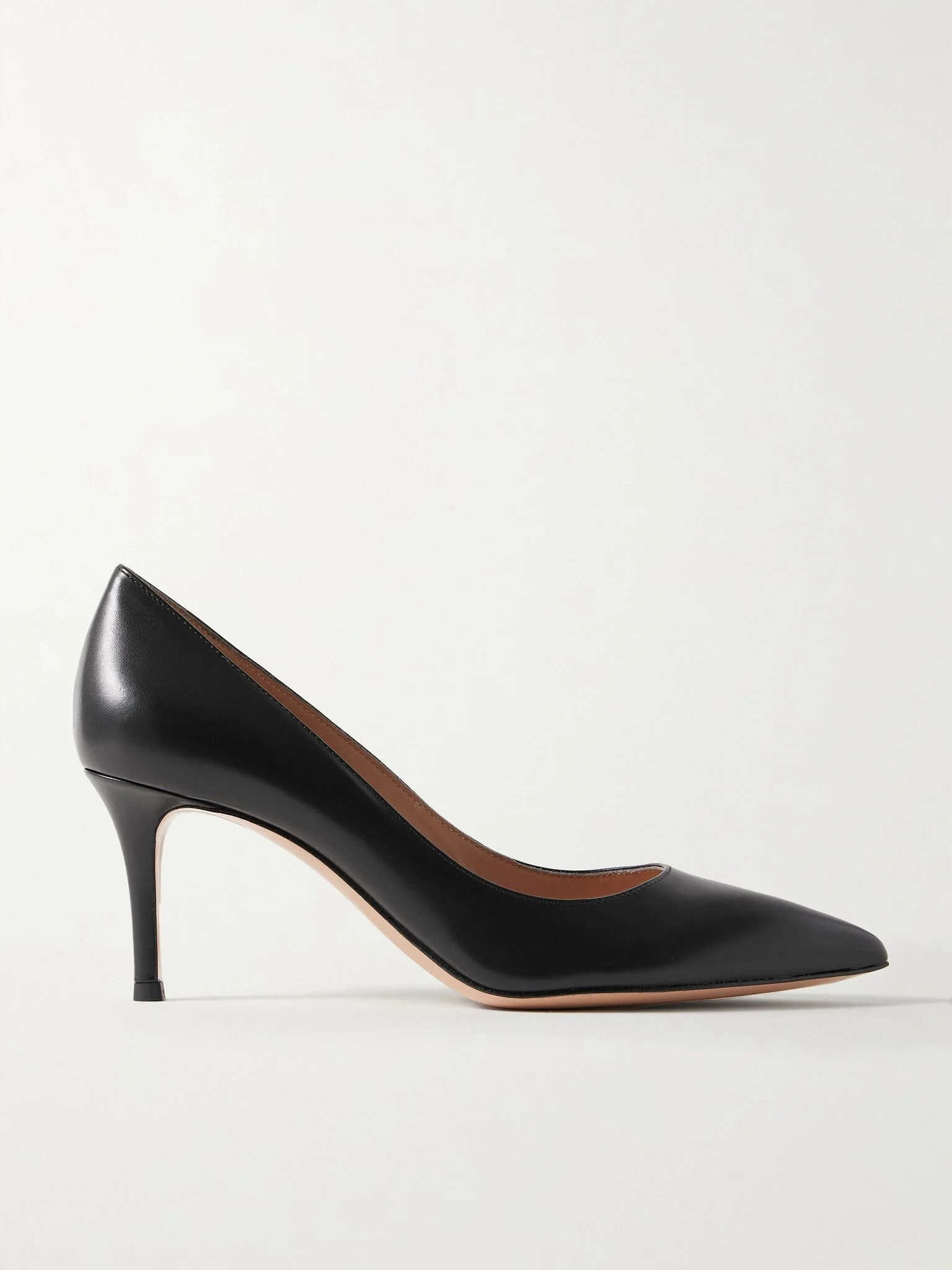 Gianvito 70 leather pumps Black - 1