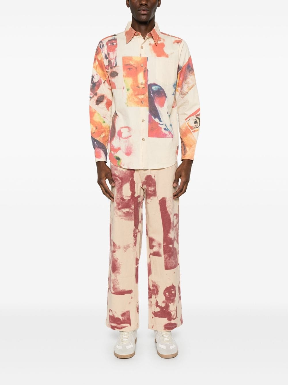 Collage Faces shirt - 2