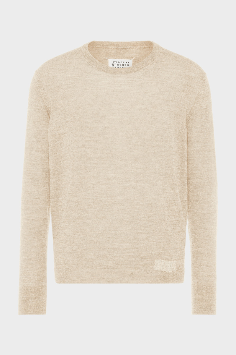 Wool-blend patch sweater 1