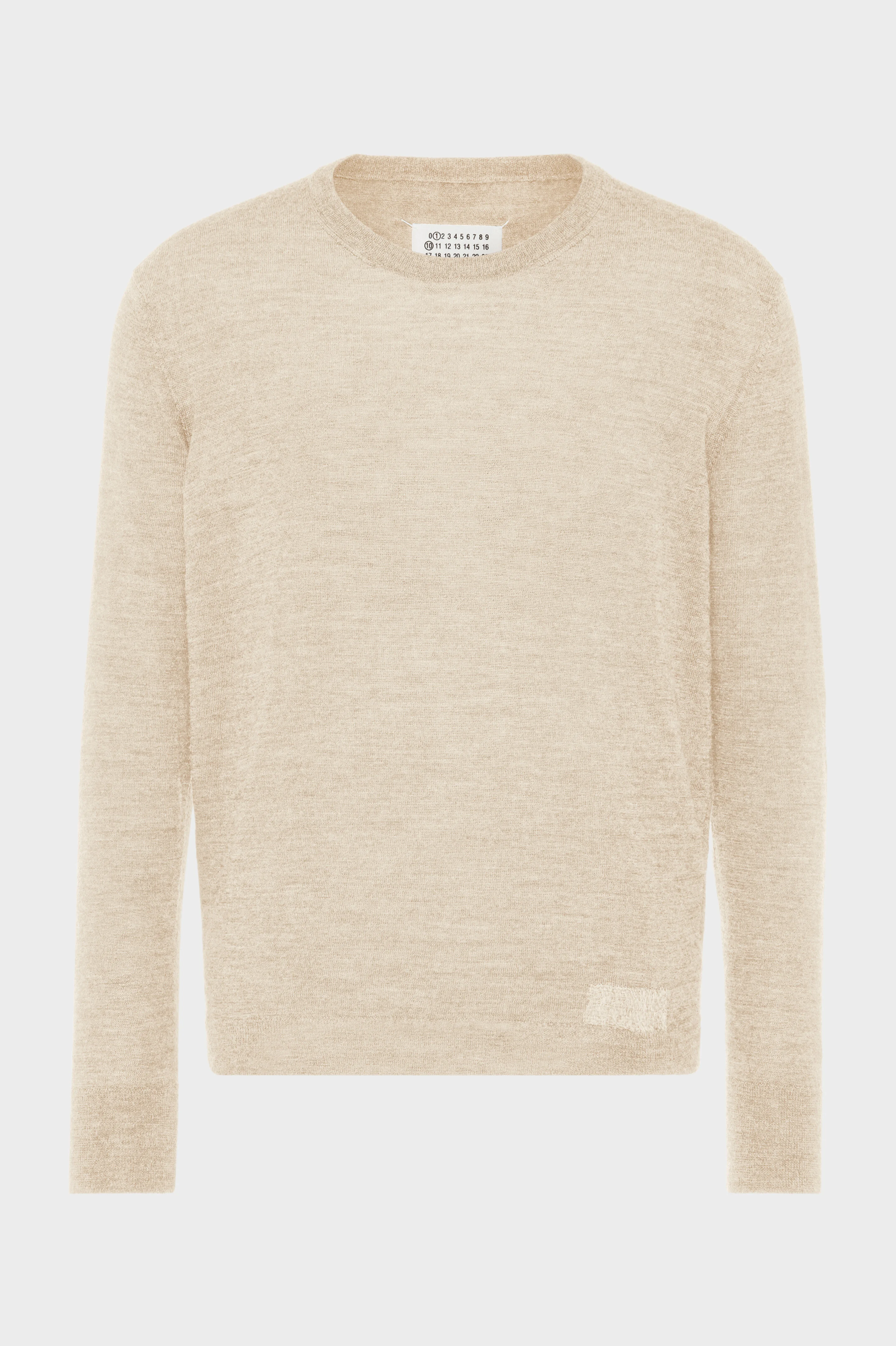 Wool-blend patch sweater - 1
