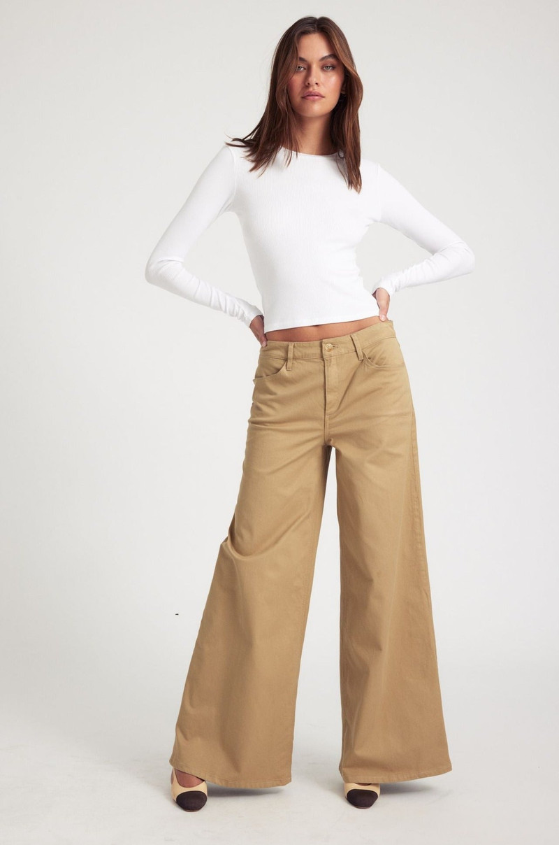 SPRWMN WHITE RIB LONG SLEEVE BABY TEE outlook