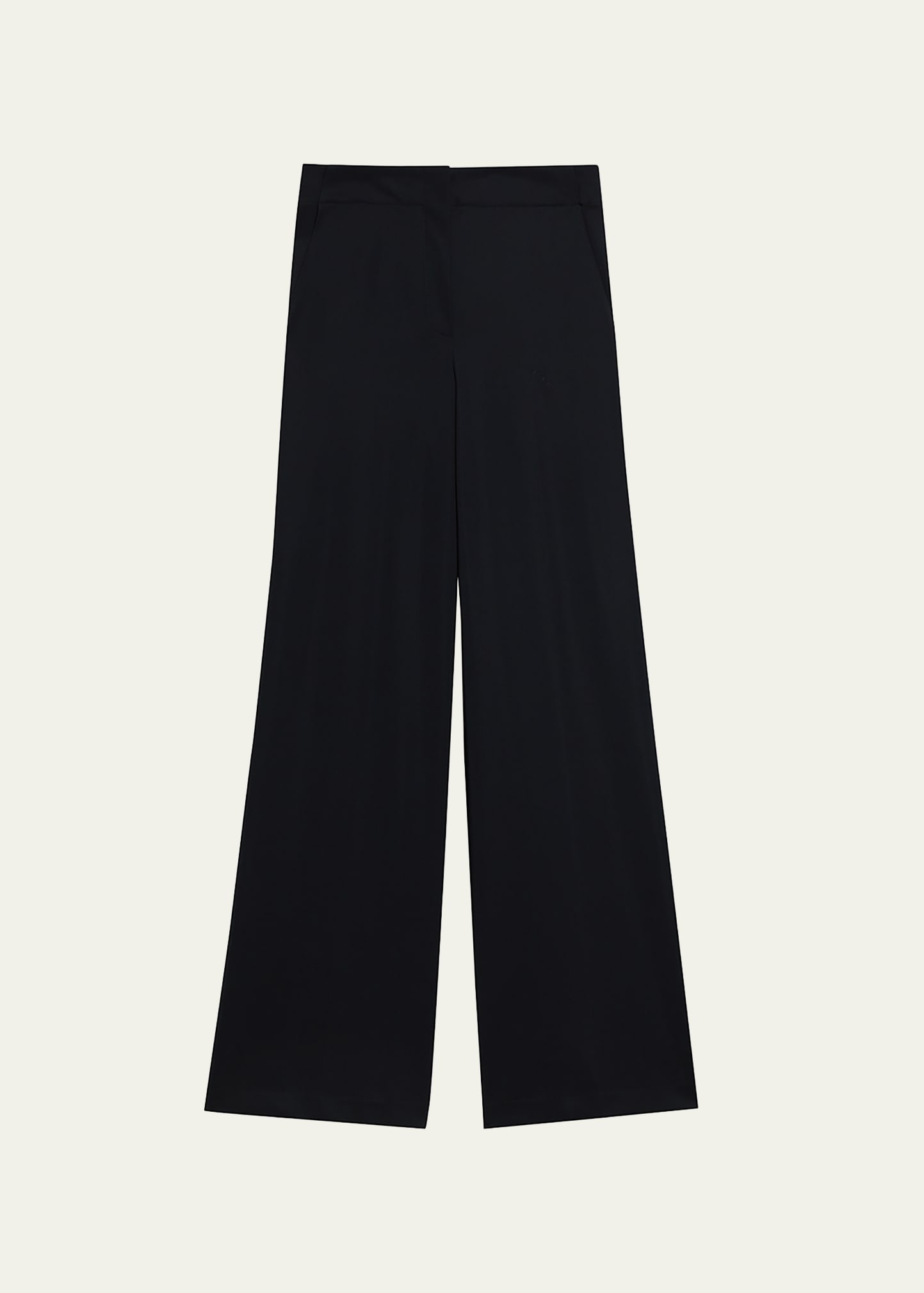 Terena Precision Ponte Cropped Wide-Leg Pants - 1