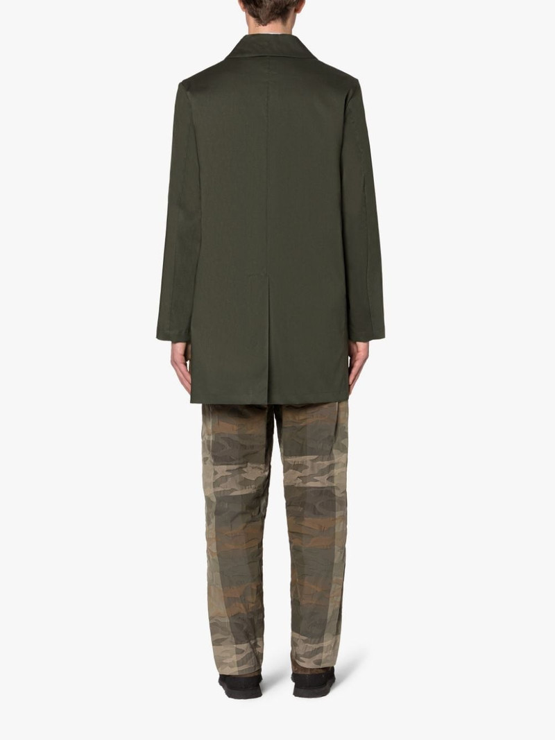 TARTAN CAMBRIDGE BOTTLE GREEN RAINTEC COTTON SHORT COAT 3