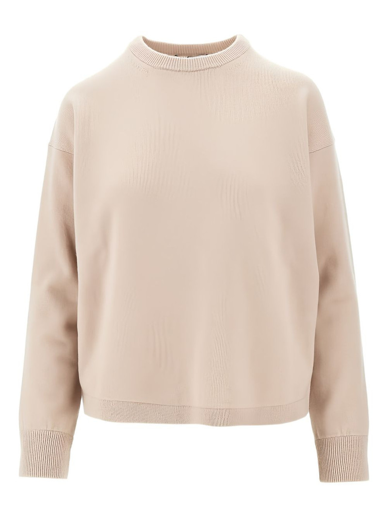 ribbed long-sleeve sweater 1