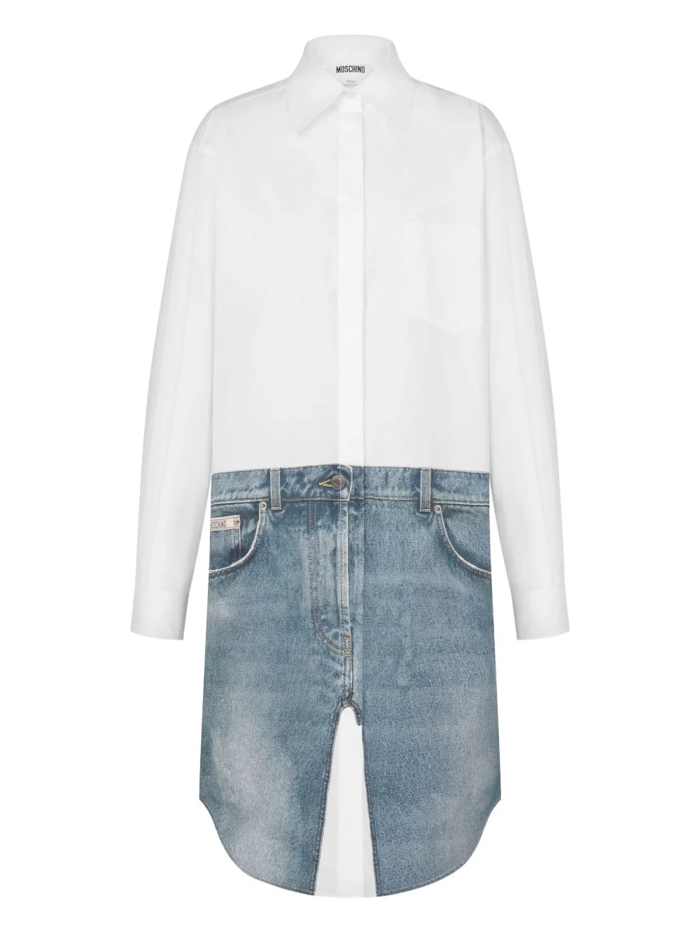 layered midi dress - 1