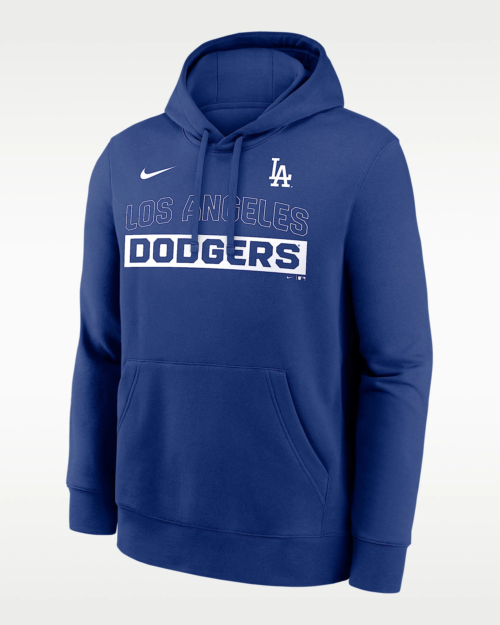 Los Angeles Dodgers Club Men's Nike MLB Pullover Hoodie - 1