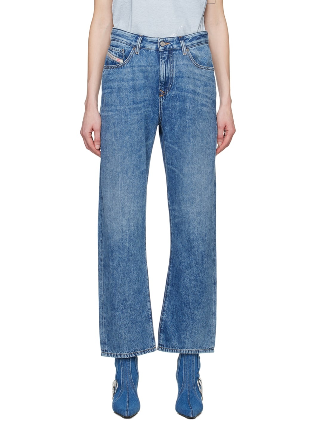 Blue 1999 D-Reggy Jeans - 1