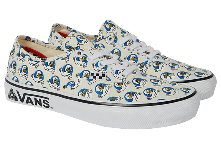 Vans Palace x Skate Authentic 'Jeremy the Duck - Classic White' VN0A4BWN6VK - 2