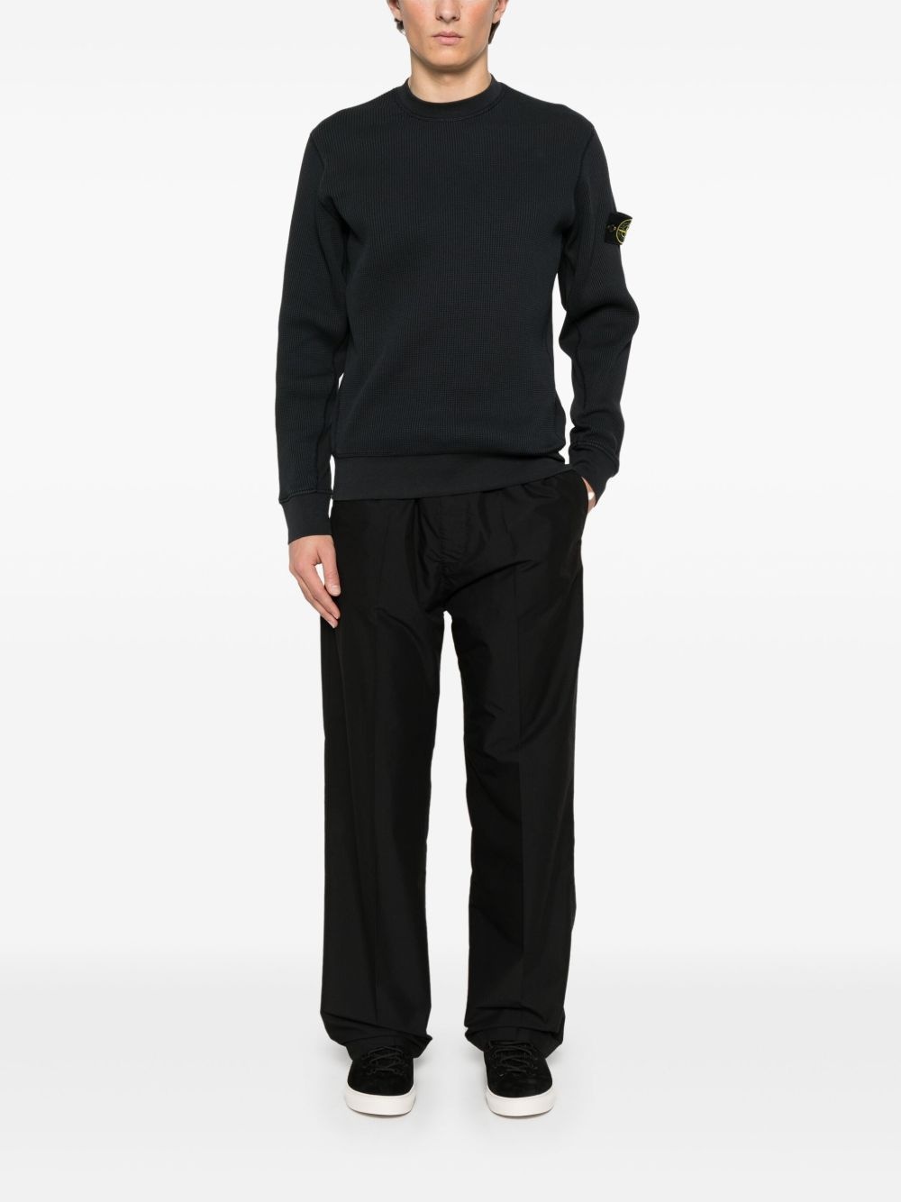Compass-badge sweatshirt - 2