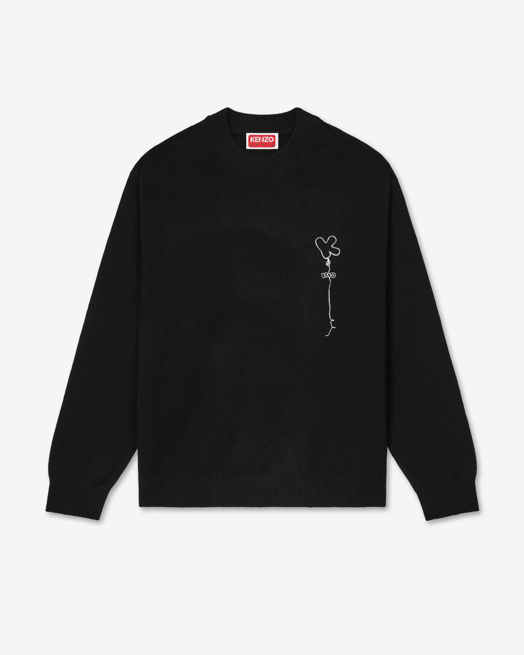 'KENZO Balloons' embroidered jumper in wool - 1