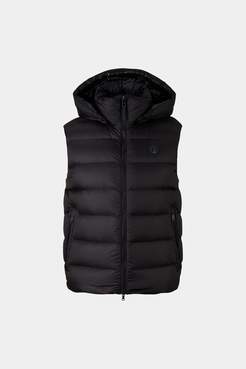 Holger down vest in Black - 1