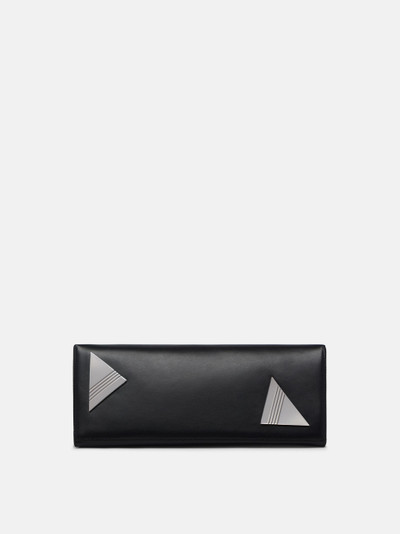 THE ATTICO ''8.30PM'' BLACK OVERSIZED CLUTCH outlook