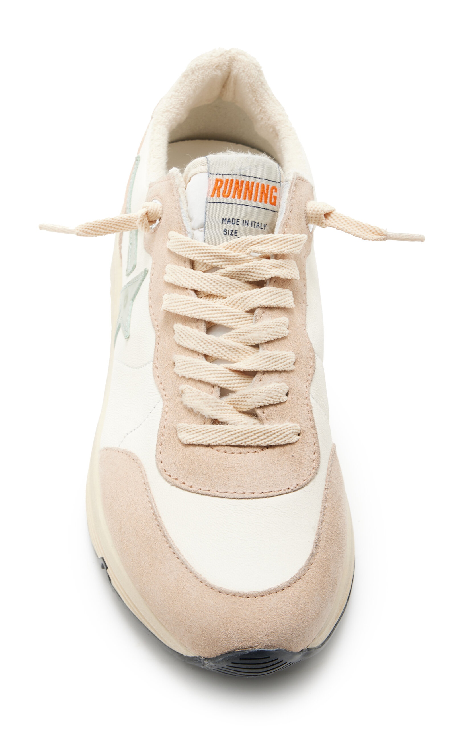 Running Leather Sneakers tan - 3