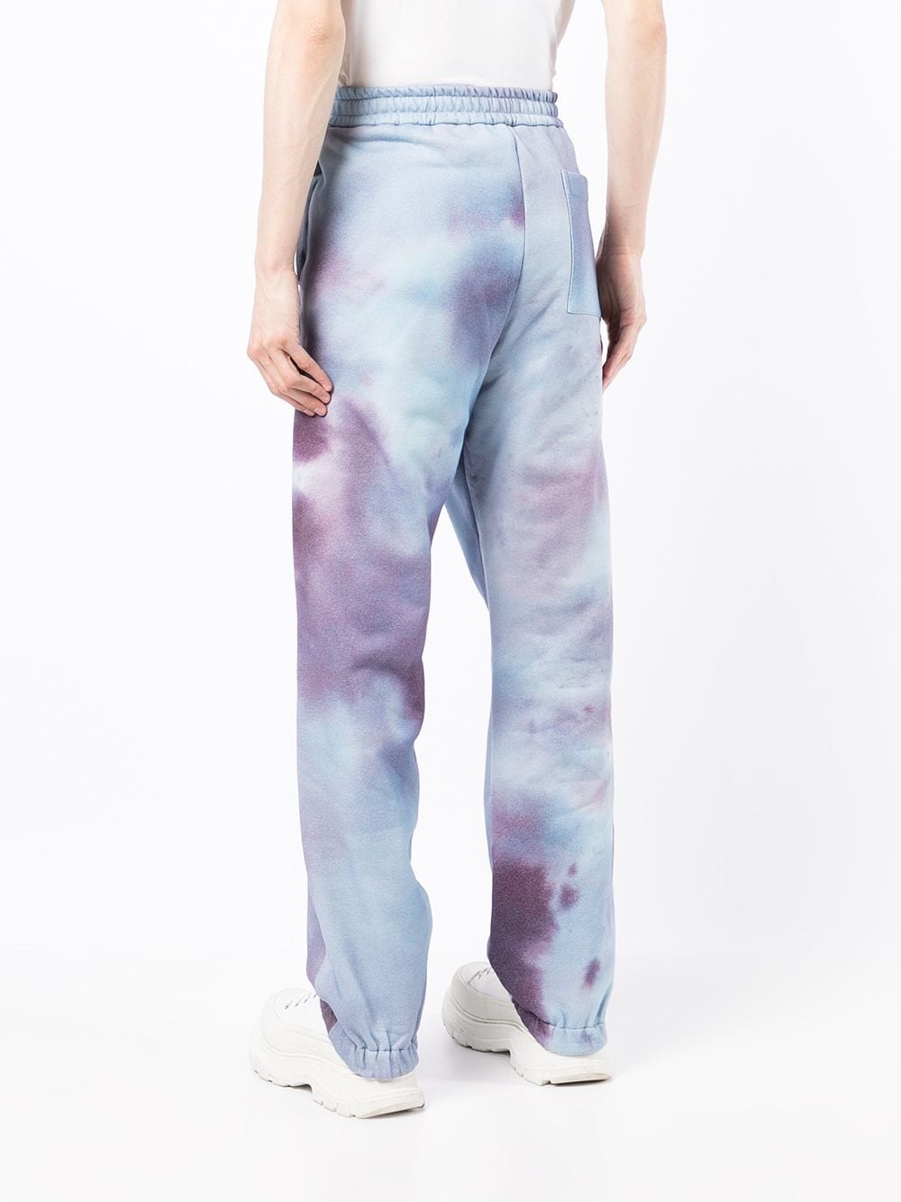 tie-dye track pants - 4