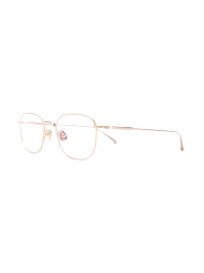 MATSUDA metallic oval-frame glasses outlook