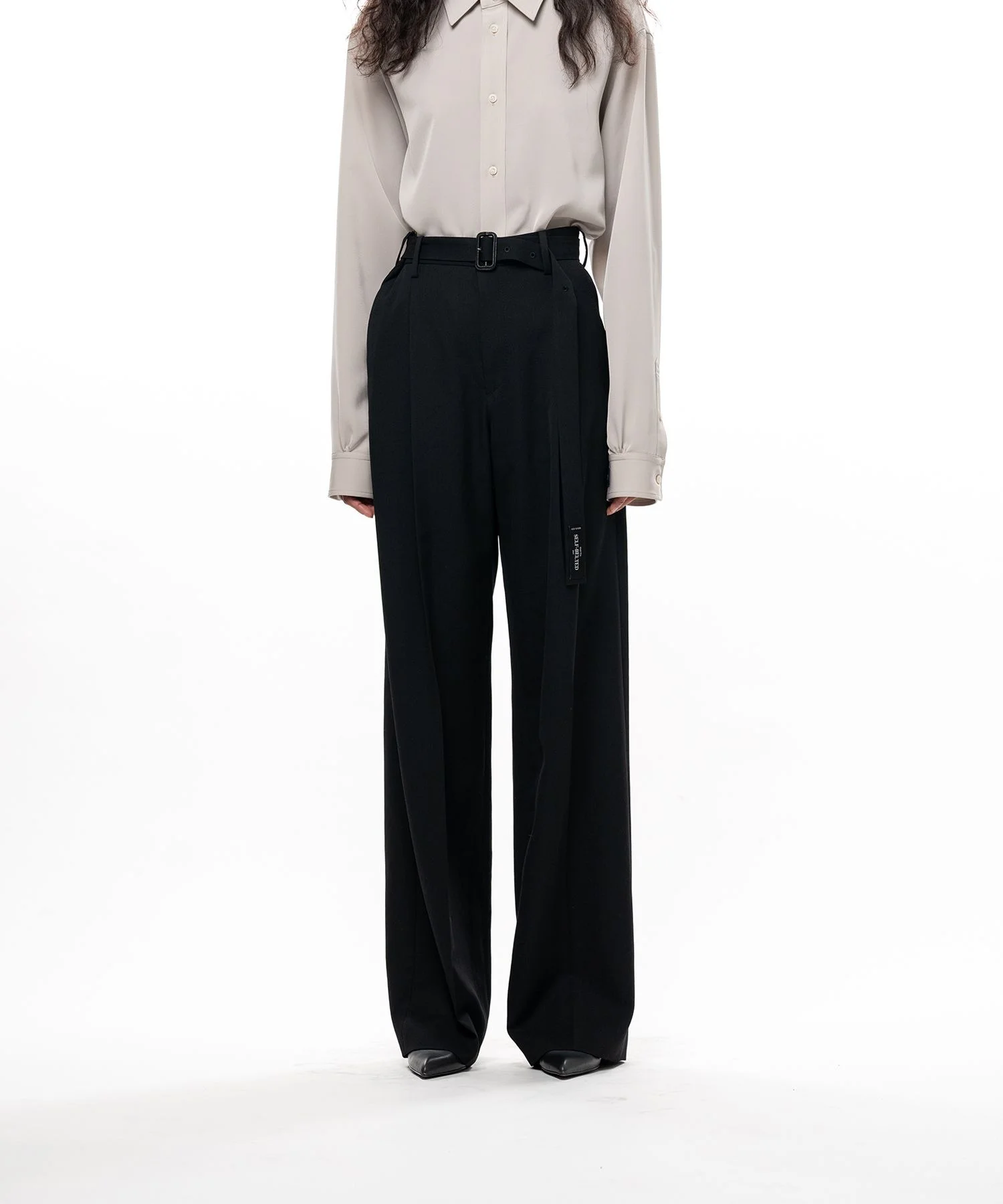 "MY PAL"Belted Pants - 1