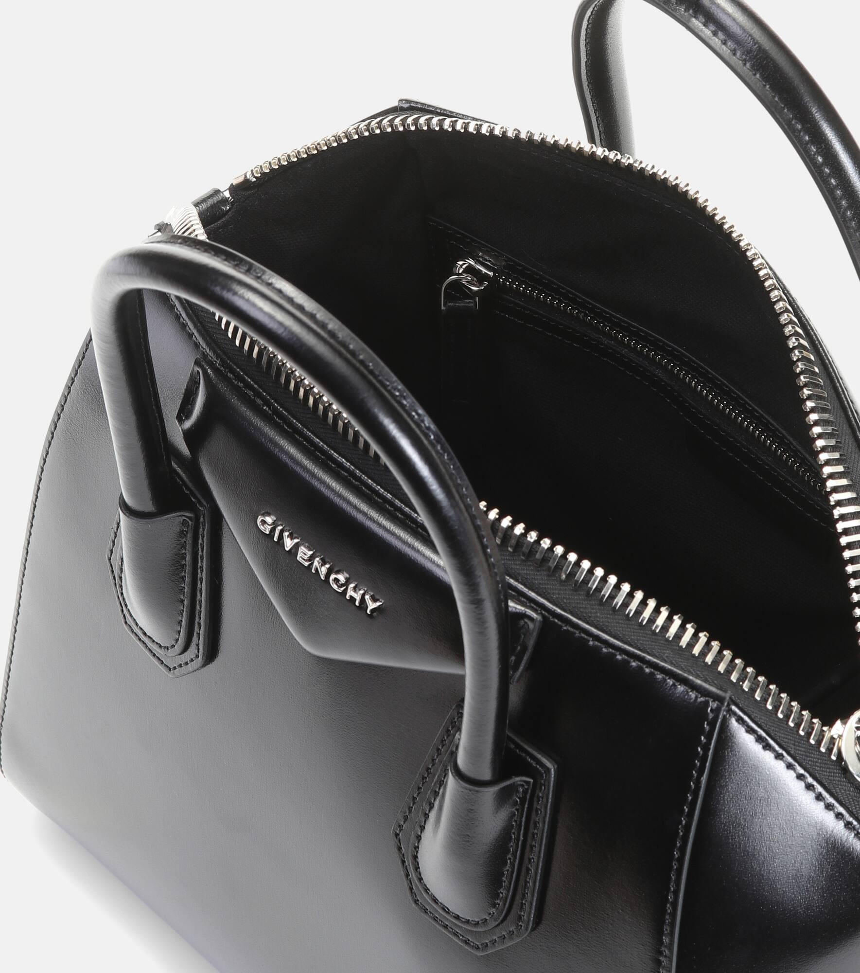 Antigona Small leather tote bag - 3