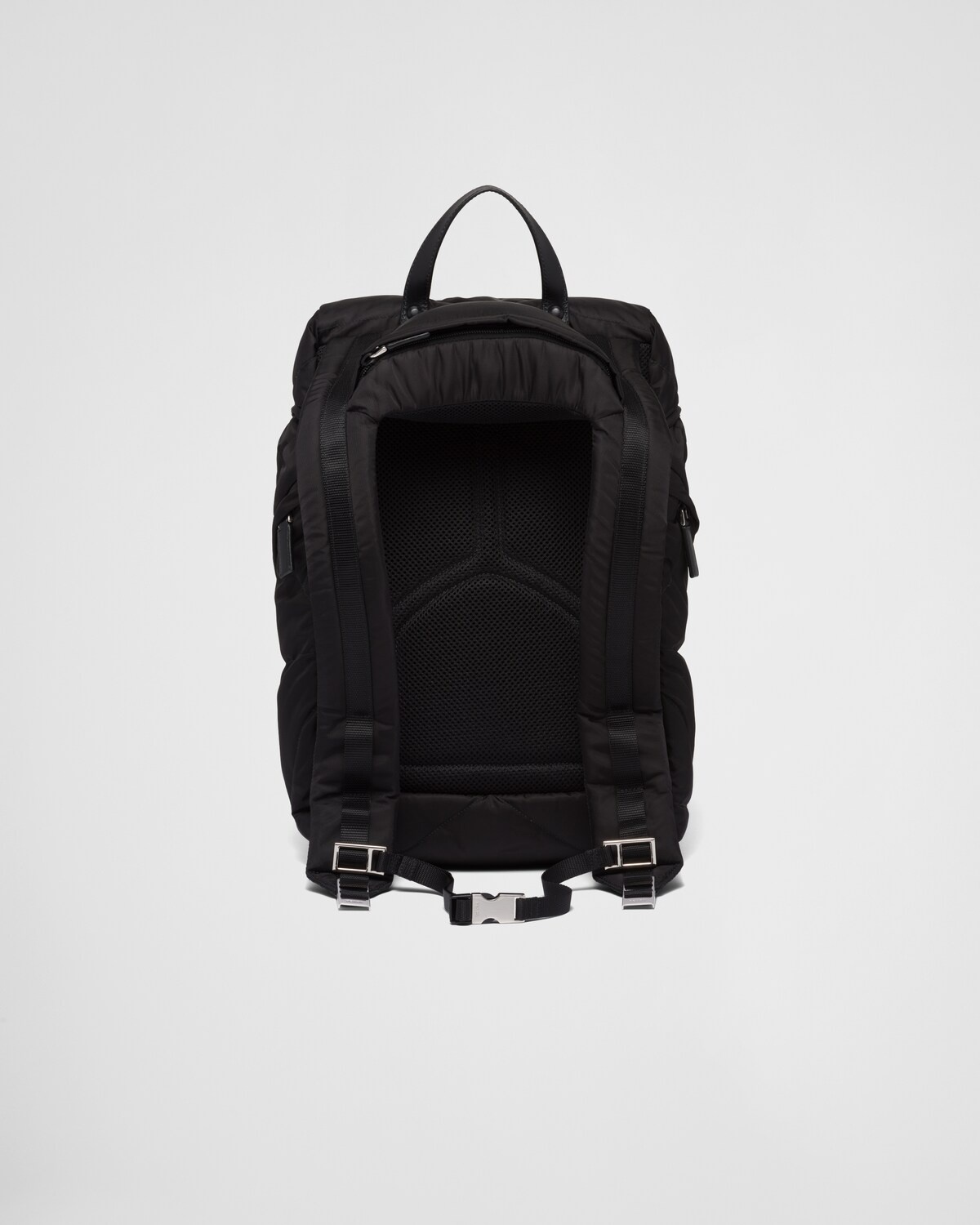 Re-Nylon padded backpack with hood - 3