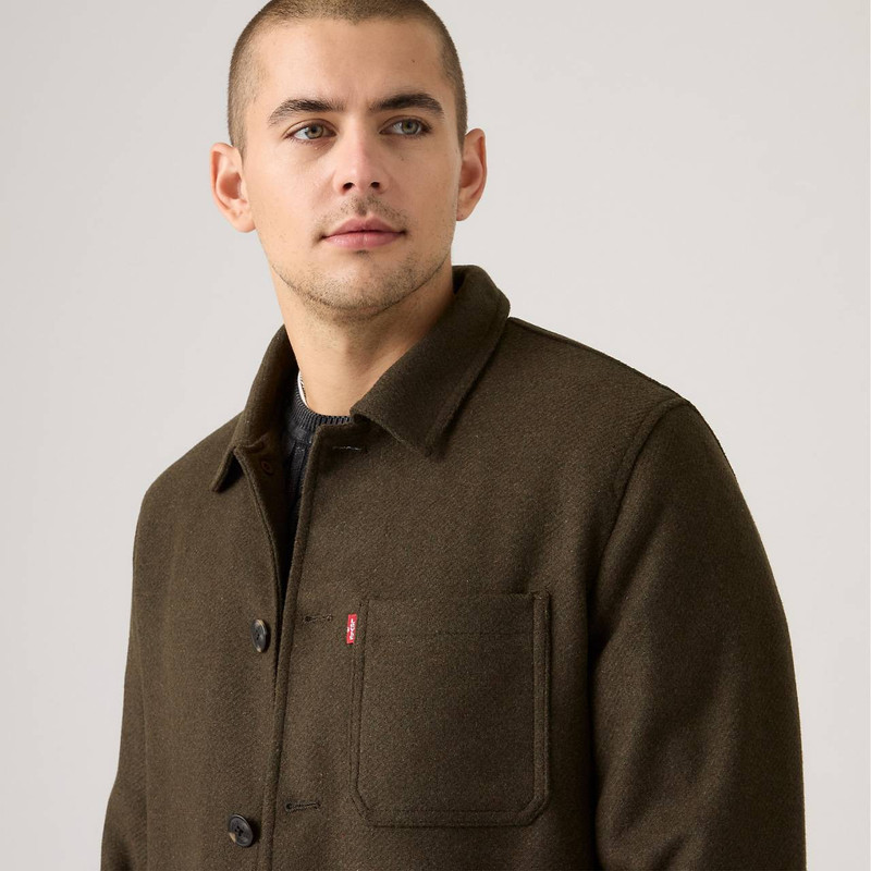 WOOL BLEND CHORE JACKET 4