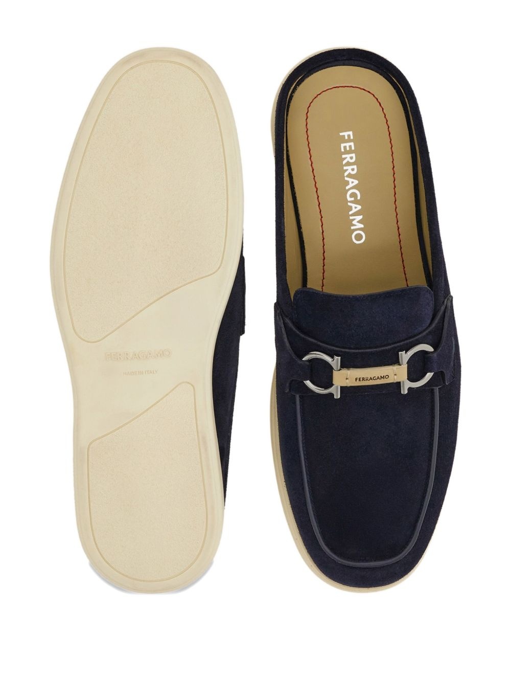 Gancini buckle loafers - 5