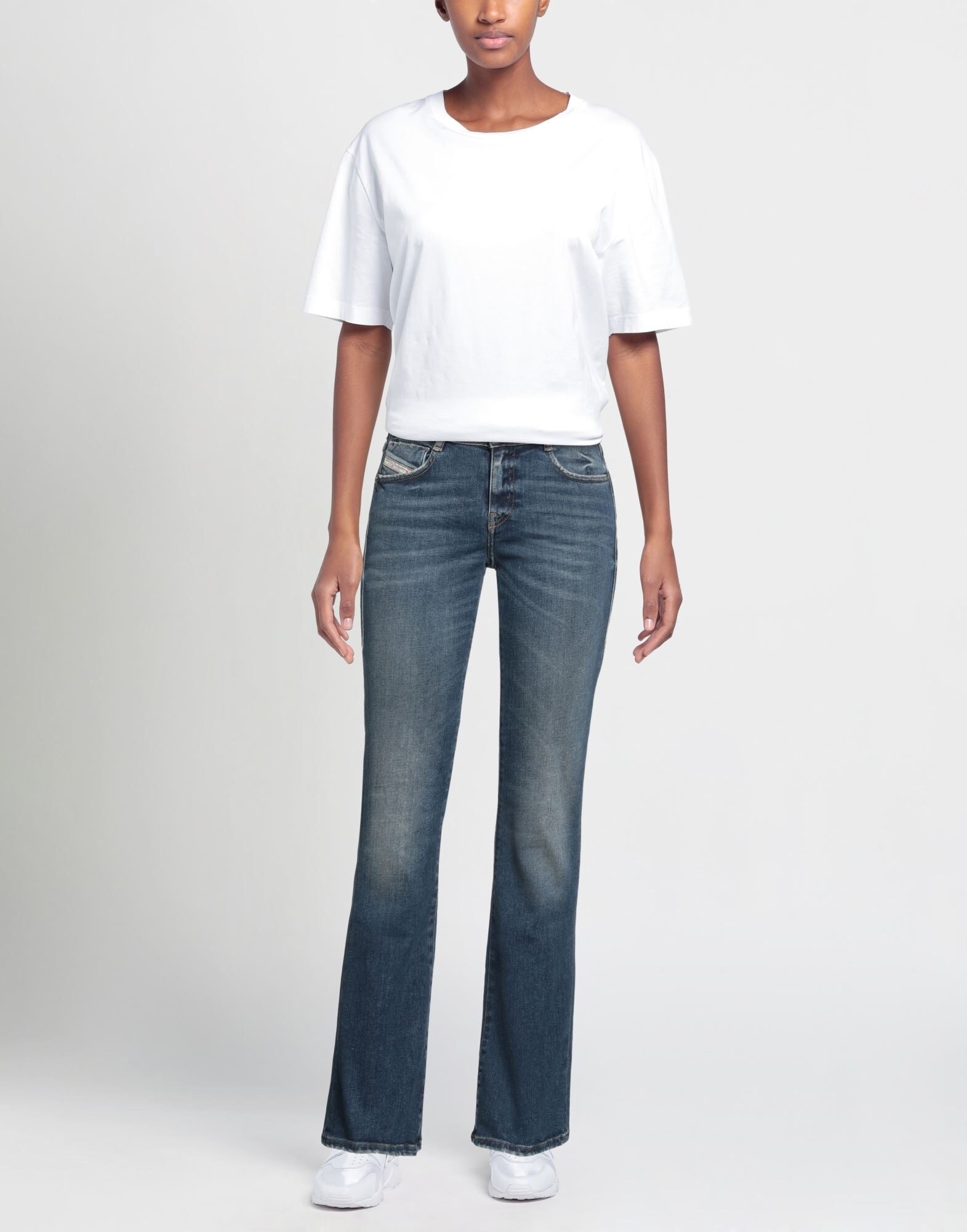 Blue Women's Denim Pants - 2