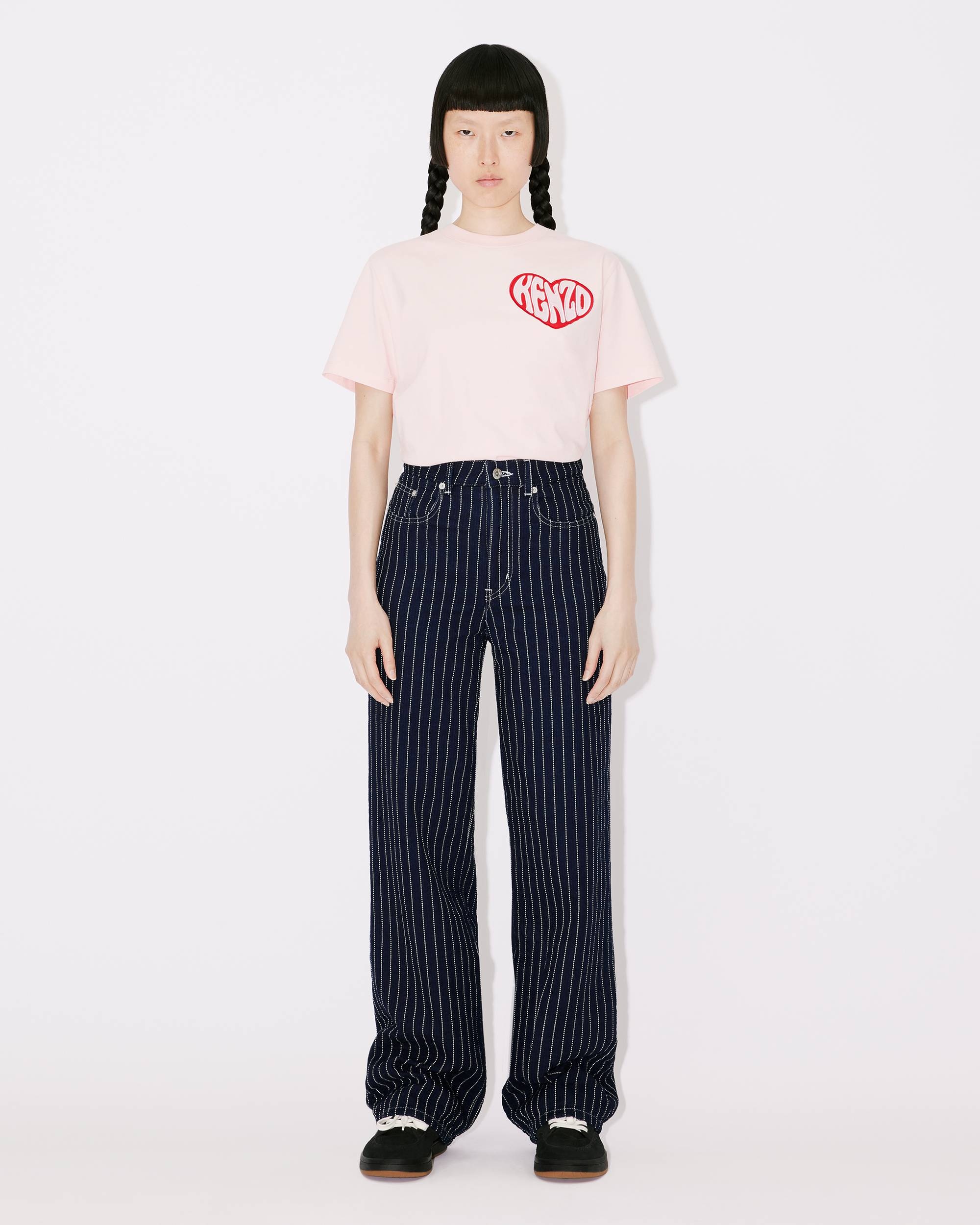 'KENZO Sashiko Stitch' wide-leg jeans - 3