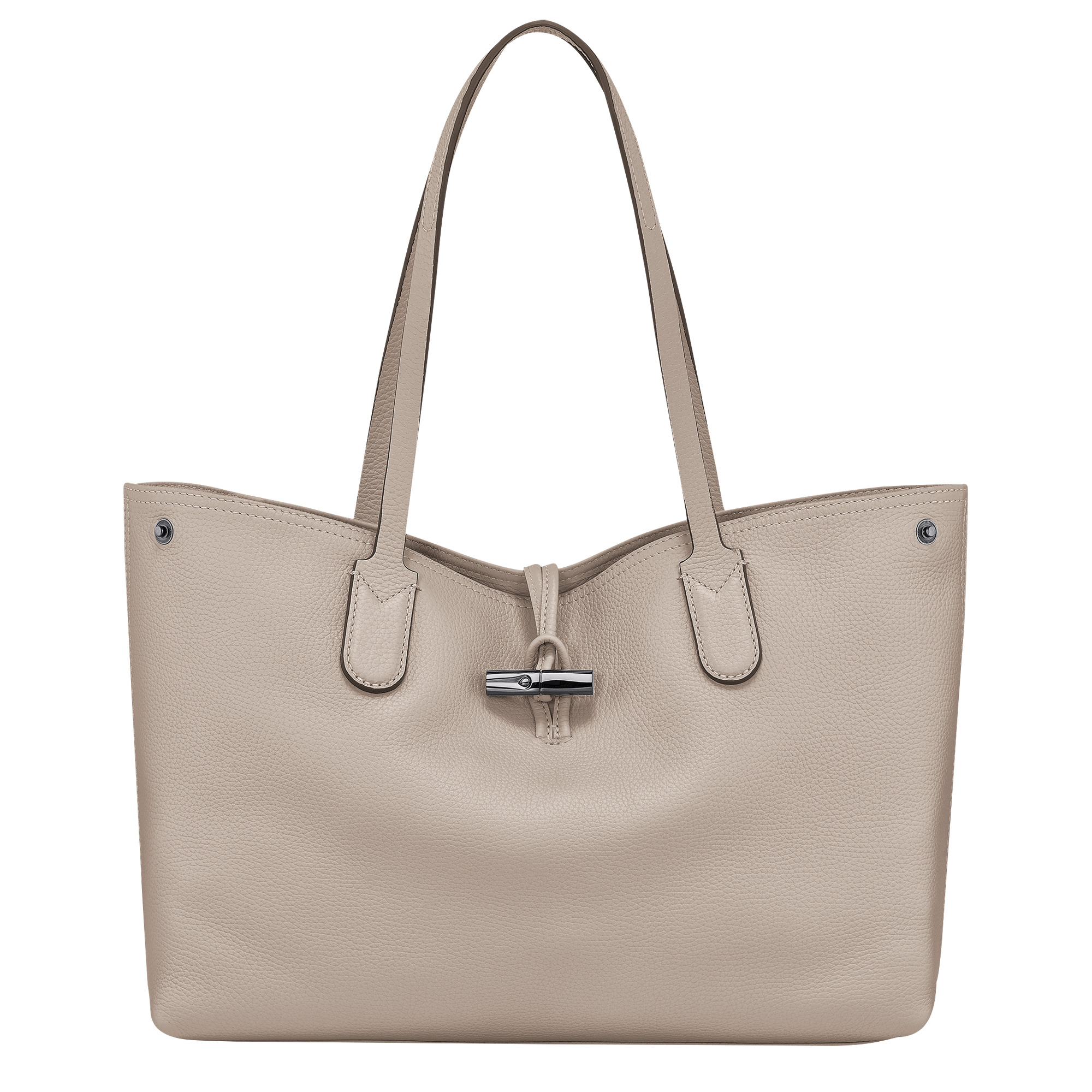 Roseau Essential L Tote bag Clay - Leather - 1