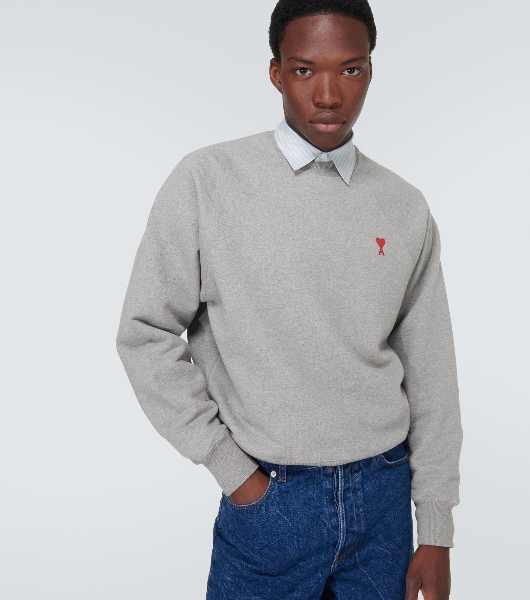 Ami de Coeur cotton sweater - 6