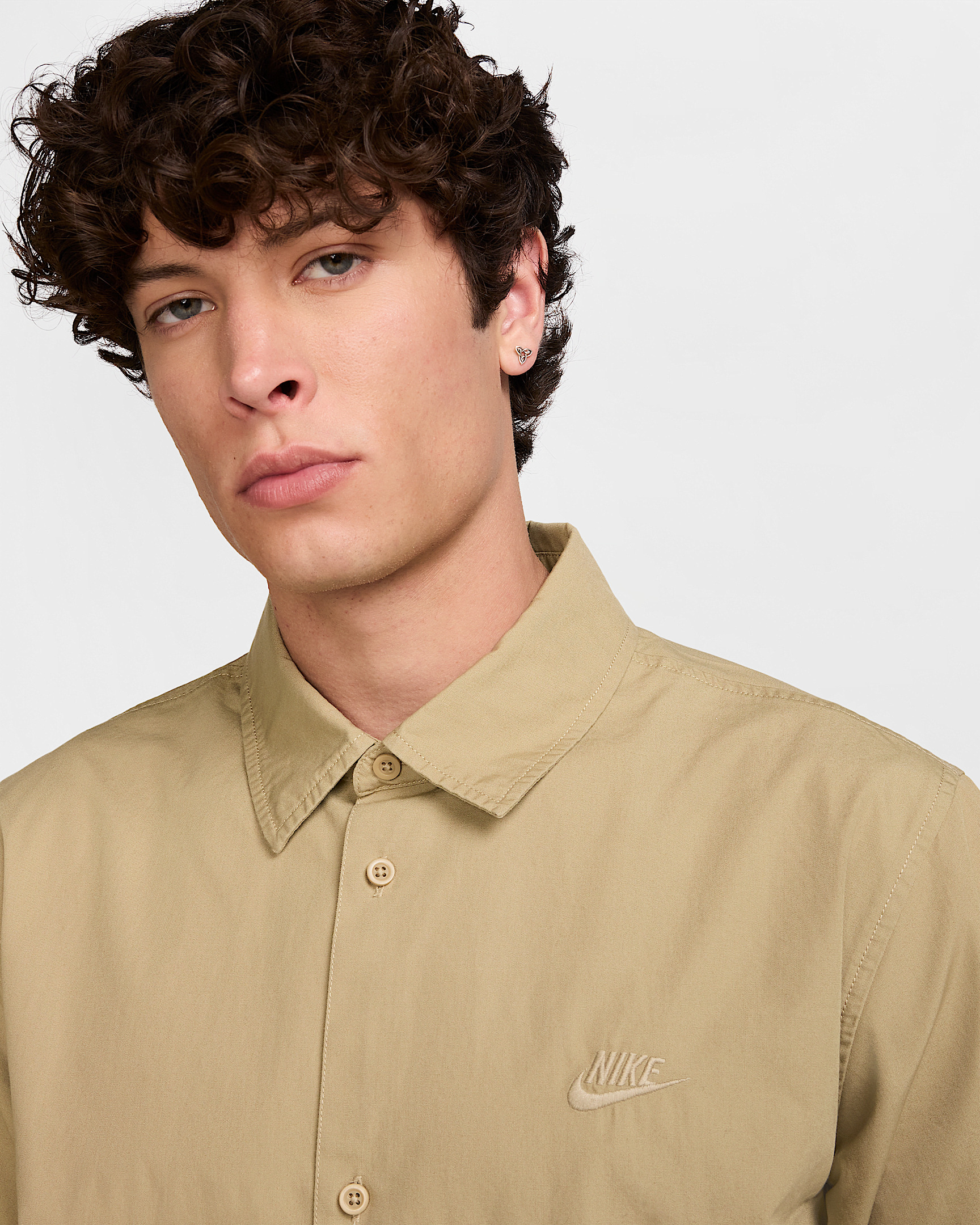 Nike Club Men's Short-Sleeve Button-Down Shirt - 3