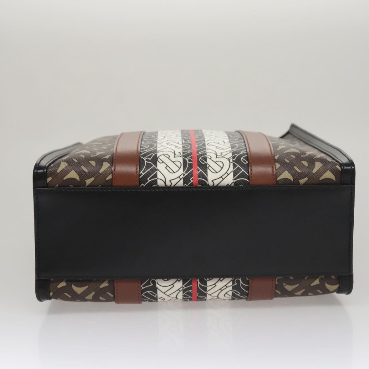 Burberry Tote Bag Pvc Brown - 9
