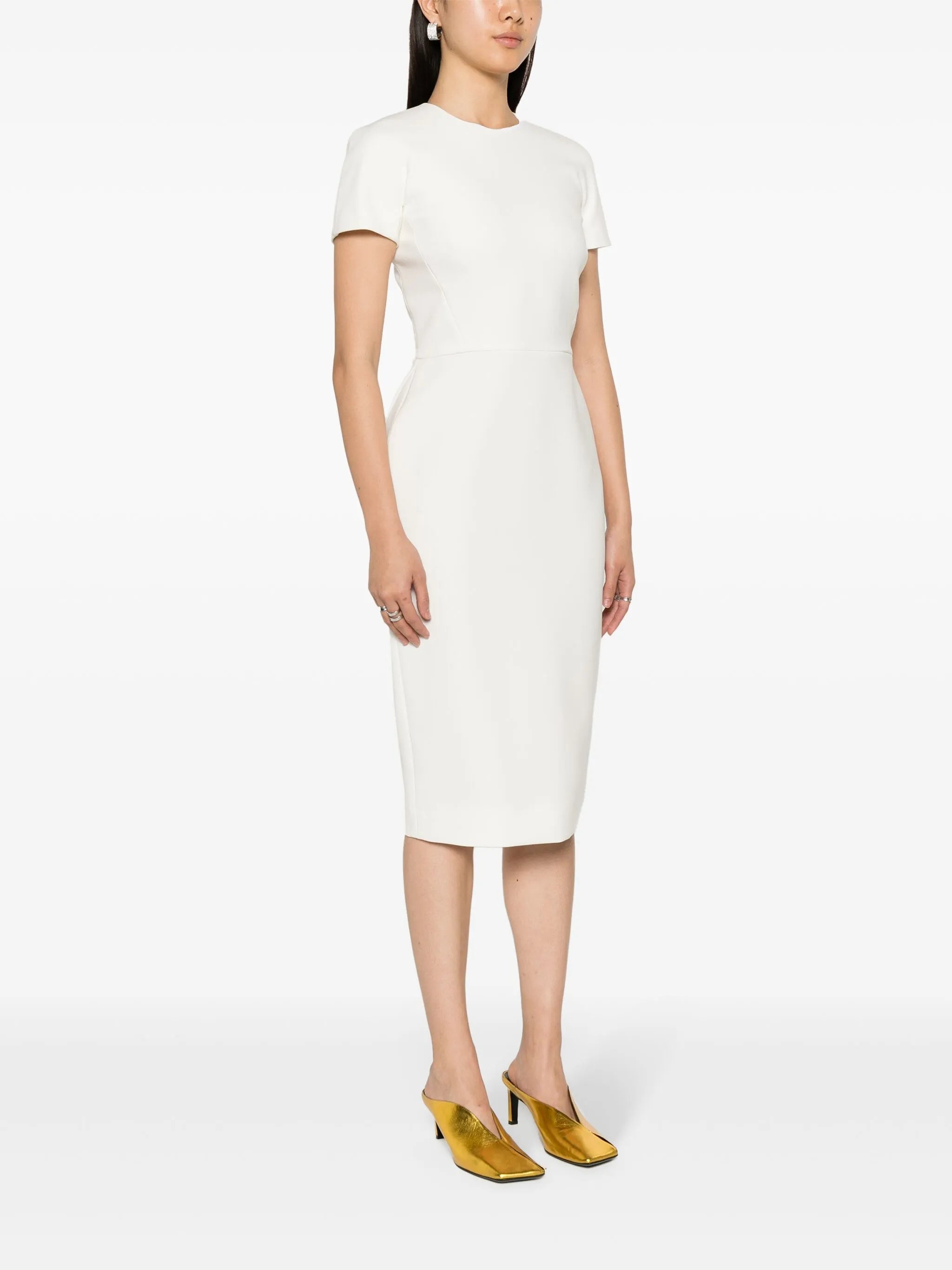Twill Midi Dress - 5