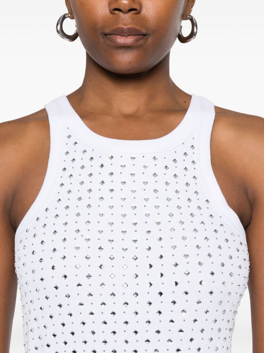 embellished sleeveless top - 5