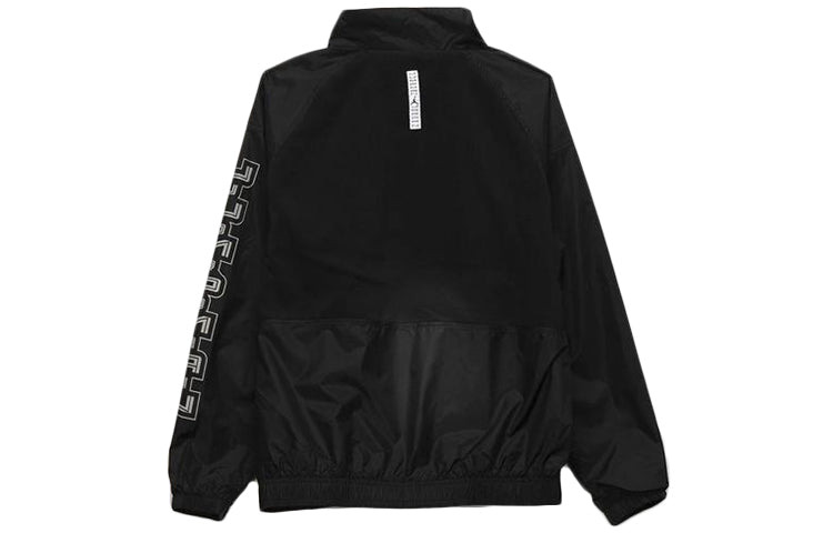 Air Jordan Printing Casual Training Lightweight Jacket Black DD0388-010 - 2