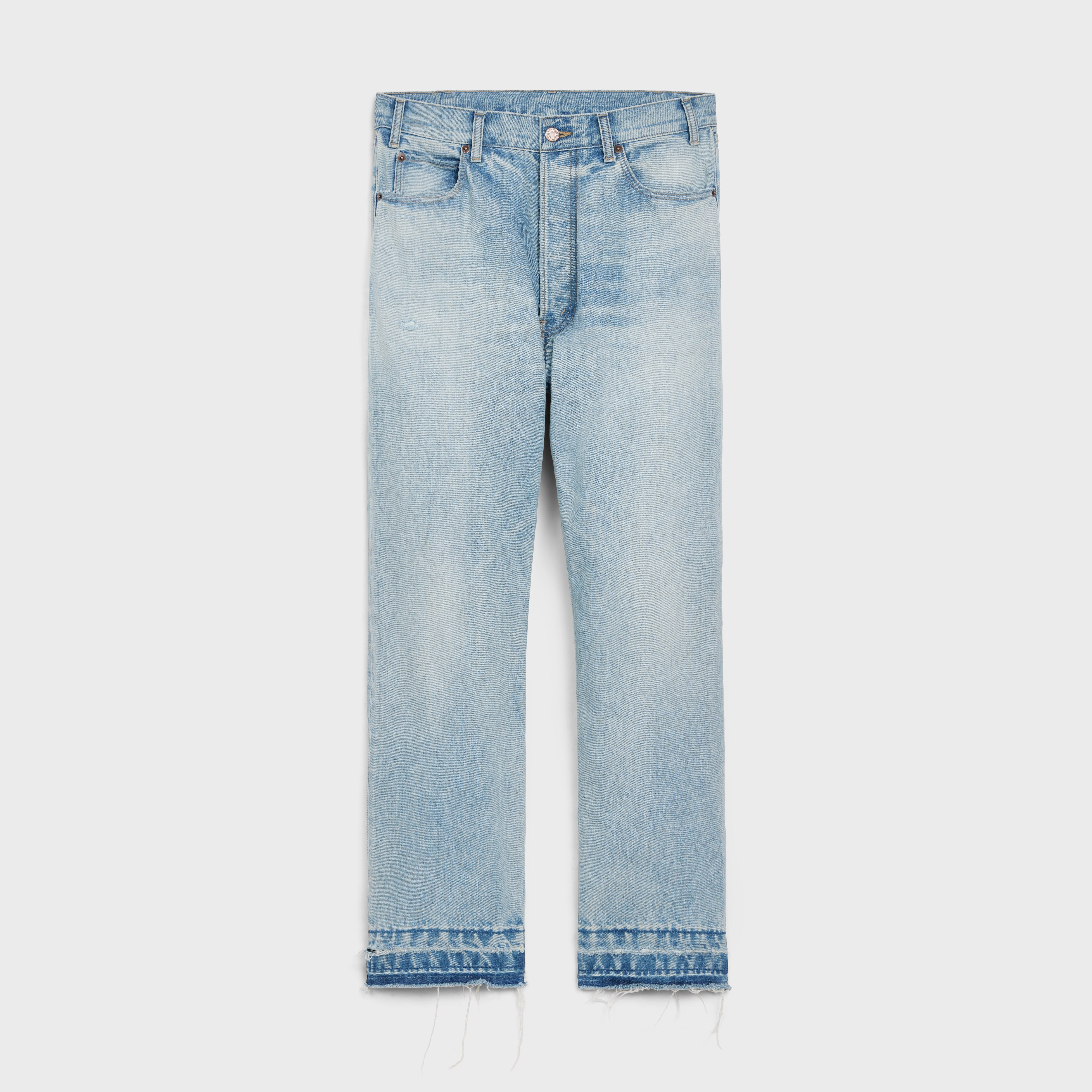 パンツ CELINE / Wesley Jeans CELINE HOMME Wesley Straight-Leg Distressed Jeans for Men