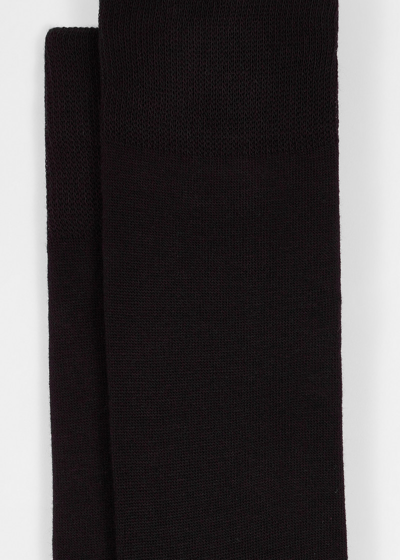 Black 'Signature Stripe' Tipping Socks 3