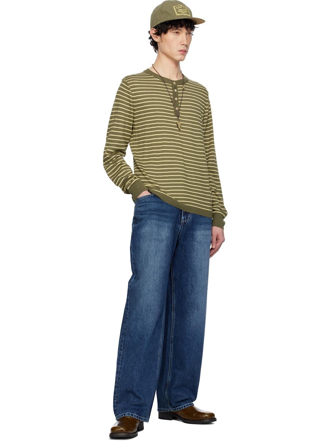 Navy Relaxed Essential Jeans - 4