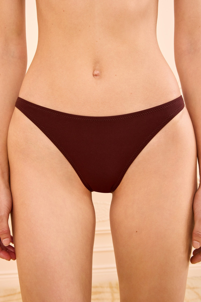 ULLA JOHNSON Mallorca High Cut Bikini Bottom outlook