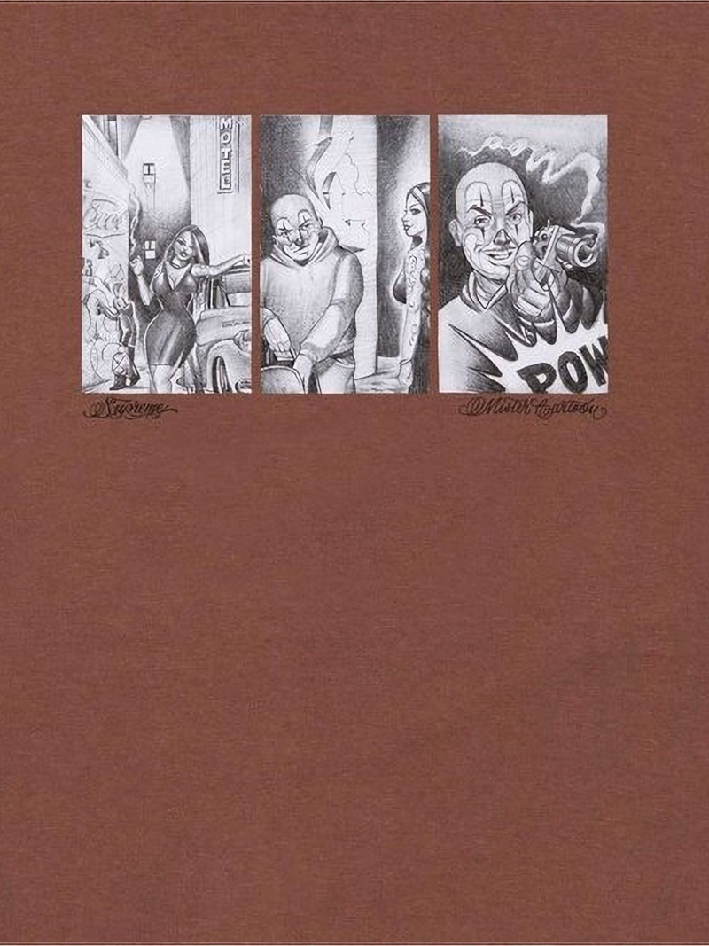 Supreme Mister Cartoon Pow T-shirt outlook