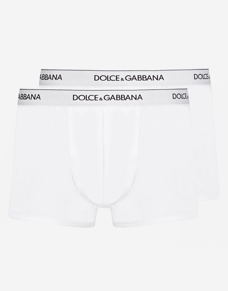 Bi-pack boxers in stretch cotton - 1