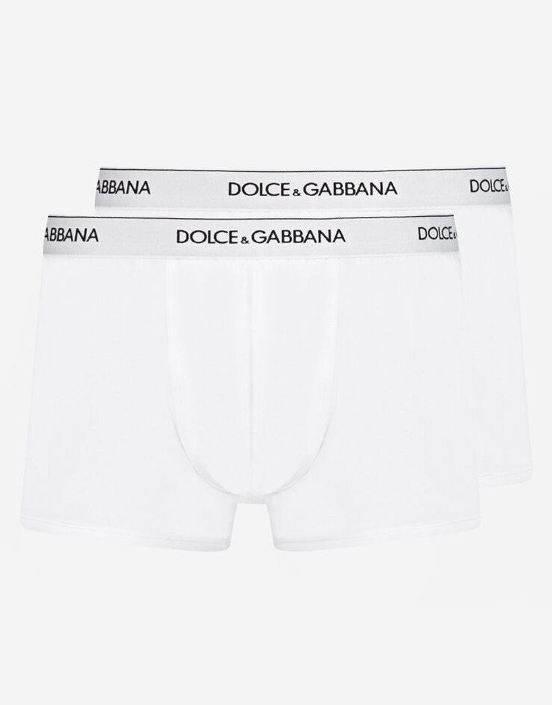 Bi-pack boxers in stretch cotton - 1