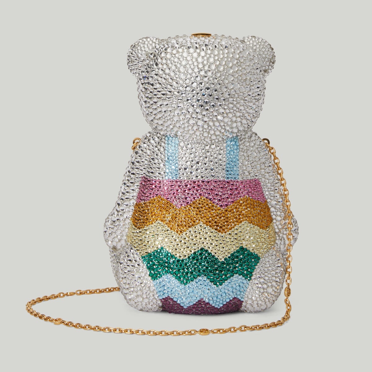 Teddy bear-shaped shoulder bag - 4